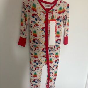 NWT Posh Peanut x Fisher Price Collab convertible footie